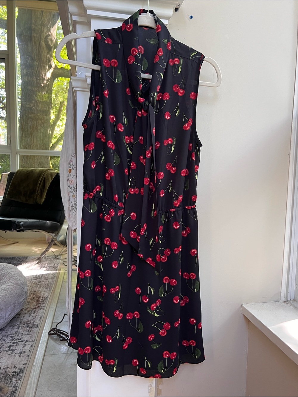 Aritzia Sunday Best Cherry print mini dress - Picture 2 of 7